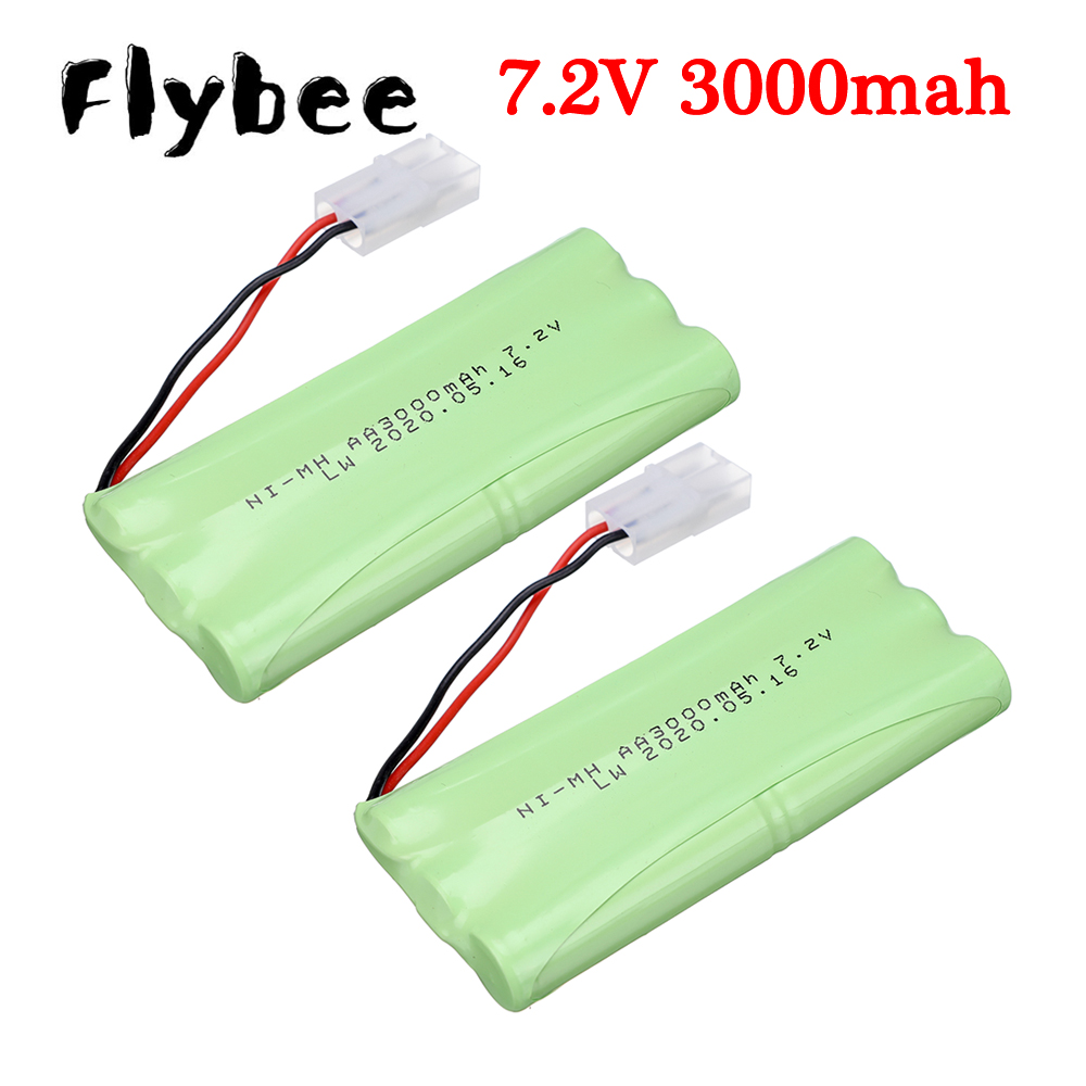 Rc Hobby Tank - 7.2v Oplaadbare Batterij 3000mah NiMH Batterij