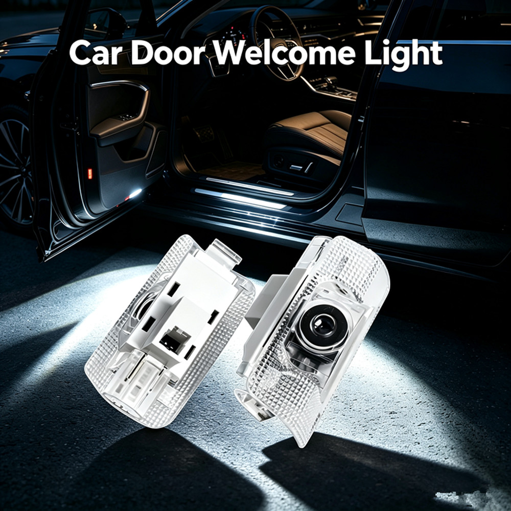 Rc Hobby Workbench - LED autodeur welkomstlichten met schaduwprojectie voor