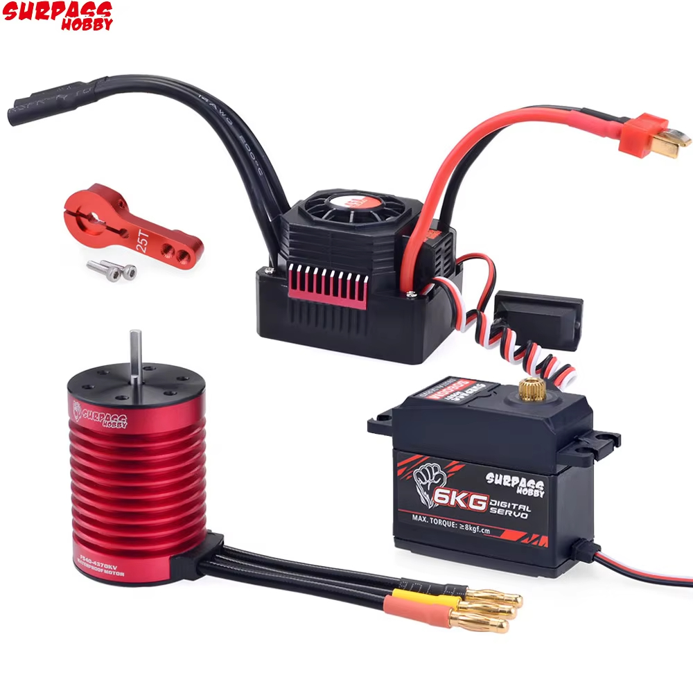 Rc Hobby Motor - Surpass Hobby KK Waterdichte F540 4370KV