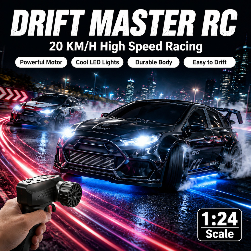 Rc Hobby Workbench - 4WD RC Drift Auto 1:24 Schaal