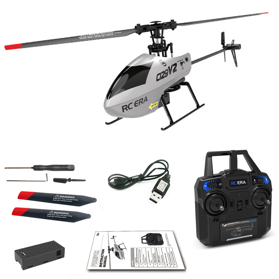 Rc Hobby Helicopter - Rc Tijdperk C129 V2 One Click