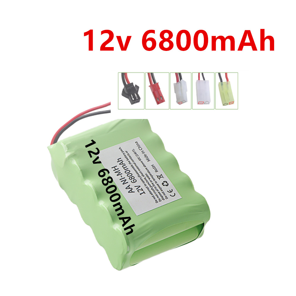 Rc Hobby Tank - 12v 6800mAh NI-MH Oplaadbare Batterij Met