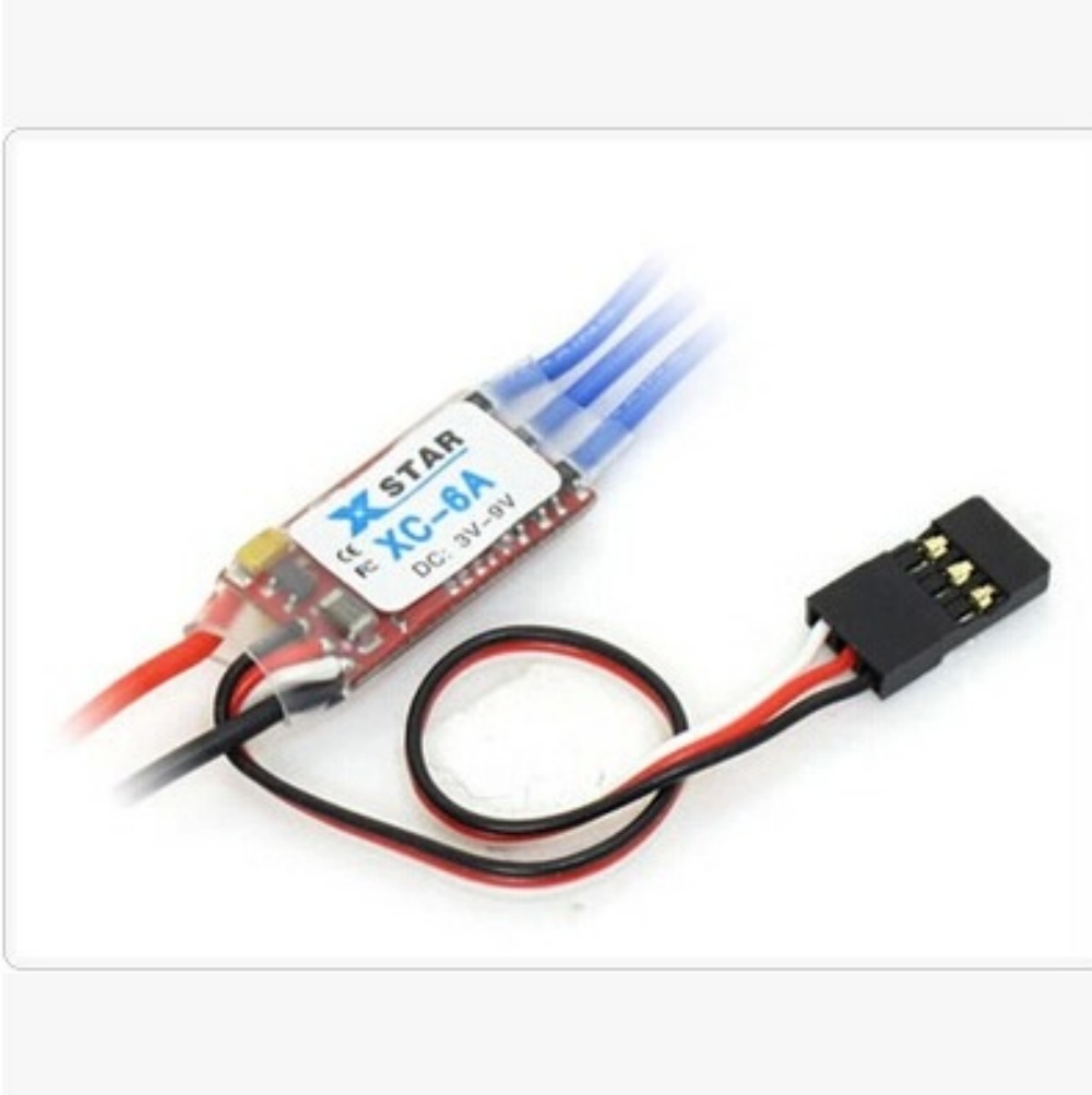 Rc Hobby Motor - FATJAY XC-6A Borstelloze ESC 6A 1-2S