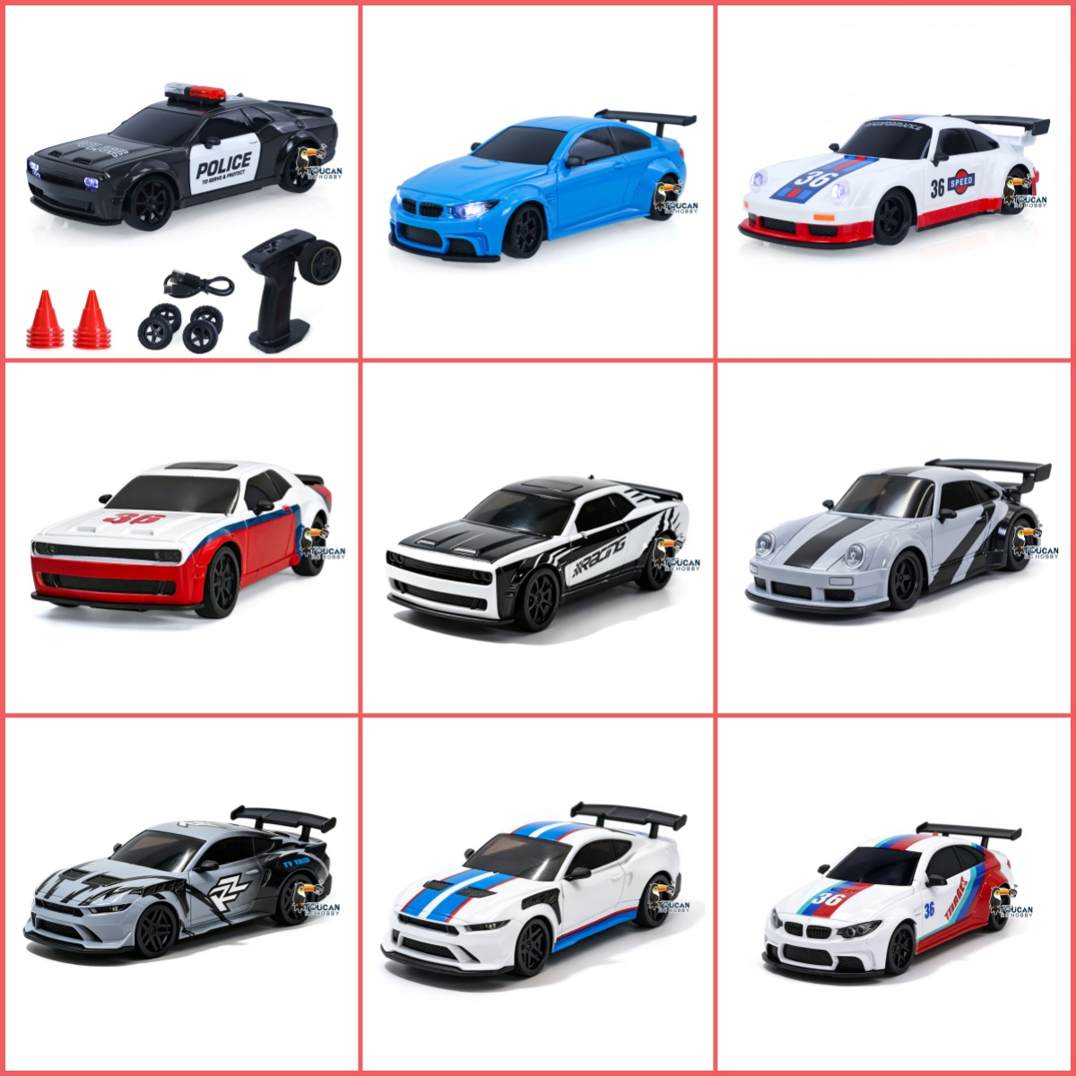 Nieuwe 1/36 RC Drift Auto 3611 - Rc Hobby Workbench recensie en prijs