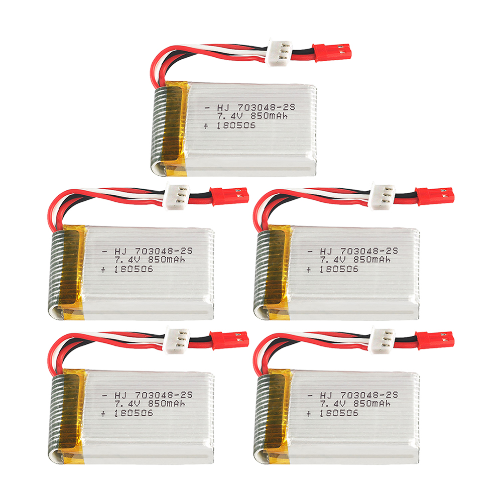 1-5Pcs 2S 7.4V 850Mah 703048 L - Rc Hobby Helicopter recensie en prijs