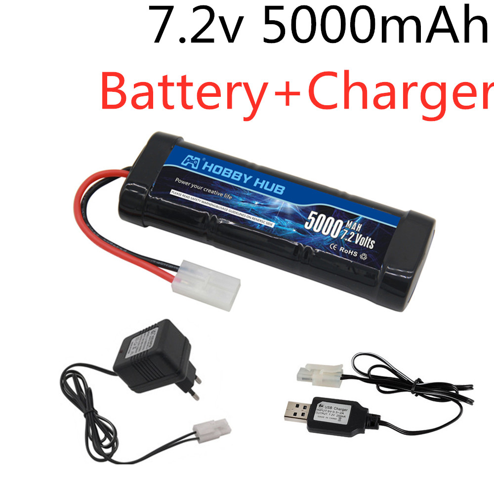 7.2V 5000mAh Ni-Mh-batterij me - Rc Hobby Usa recensie en prijs