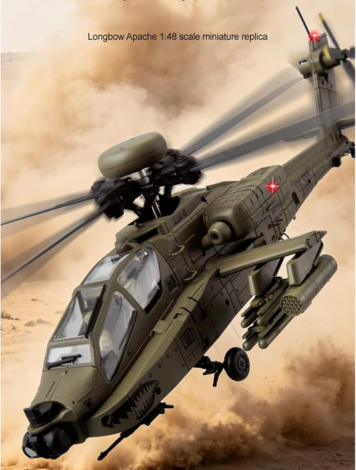 310MM 6CH C170 AH-64D RC Helik - Rc Hobby Helicopter recensie en prijs