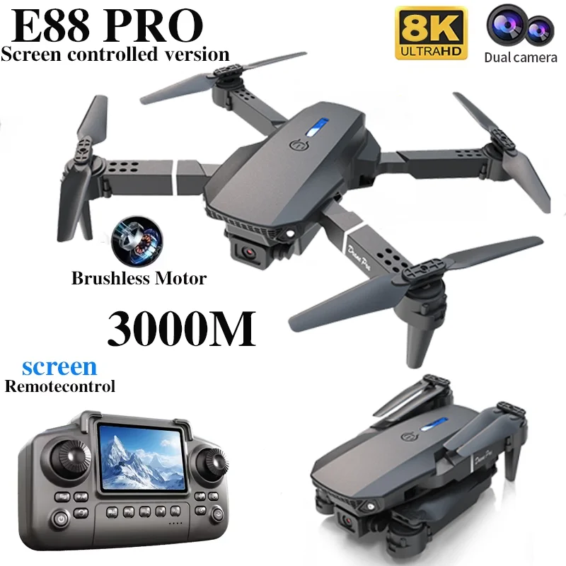 Professionele E88 PRO Drone me - Rc Hobby Helicopter recensie en prijs