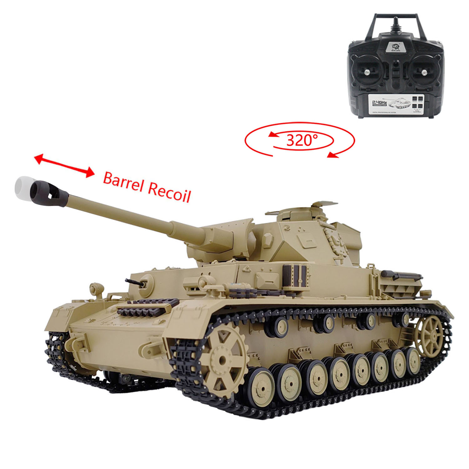 Speelgoed 1:16 7.0 Militaire R - Rc Hobby Tank recensie en prijs