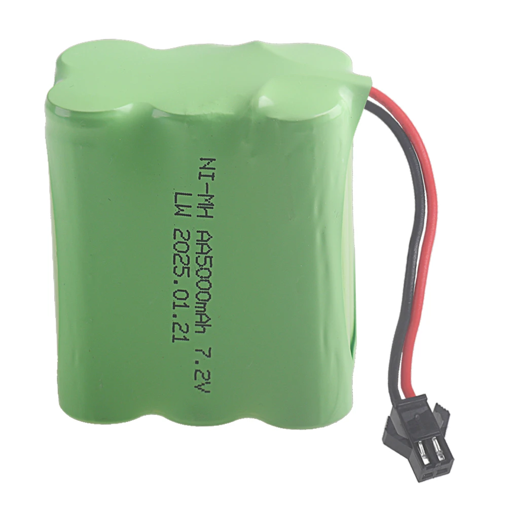 (SM-2P-stekker) 7,2 V 5000 mah - Rc Hobby Tank recensie en prijs