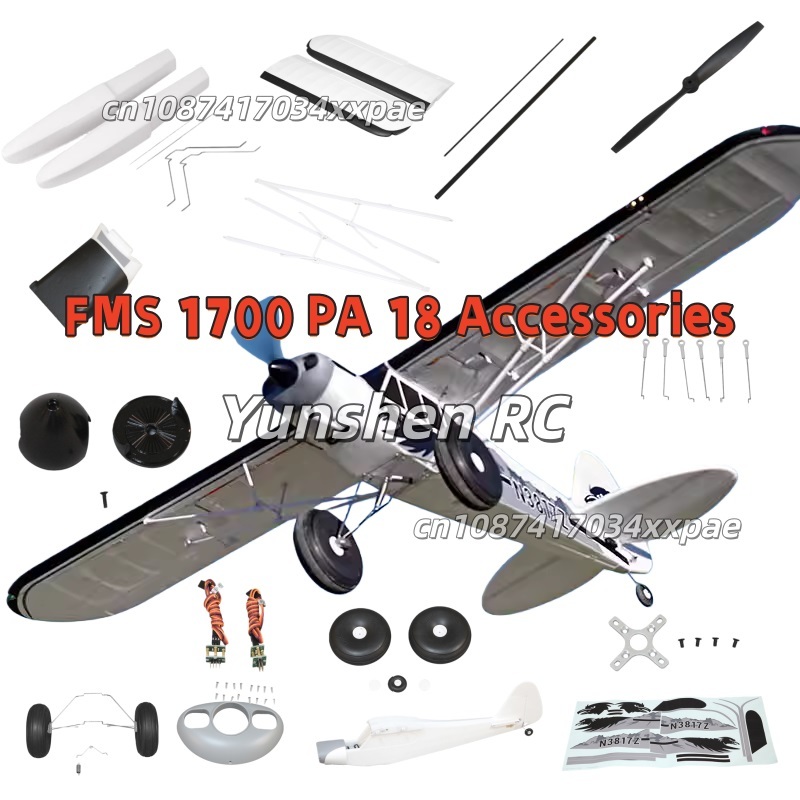 FMS RC Vliegtuig Decals Voor 1 - Rc Hobby Usa recensie en prijs
