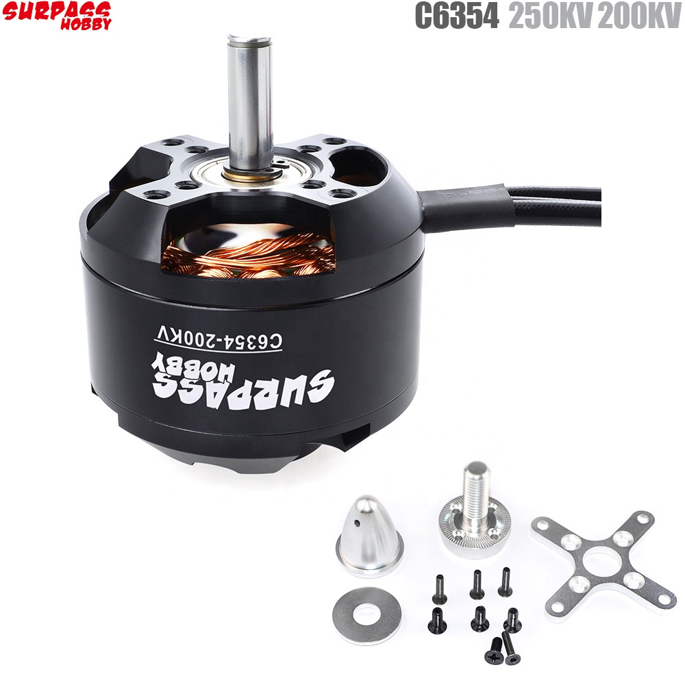 SURPASS HOBBY C6354 6354 250KV - Rc Hobby Motor recensie en prijs