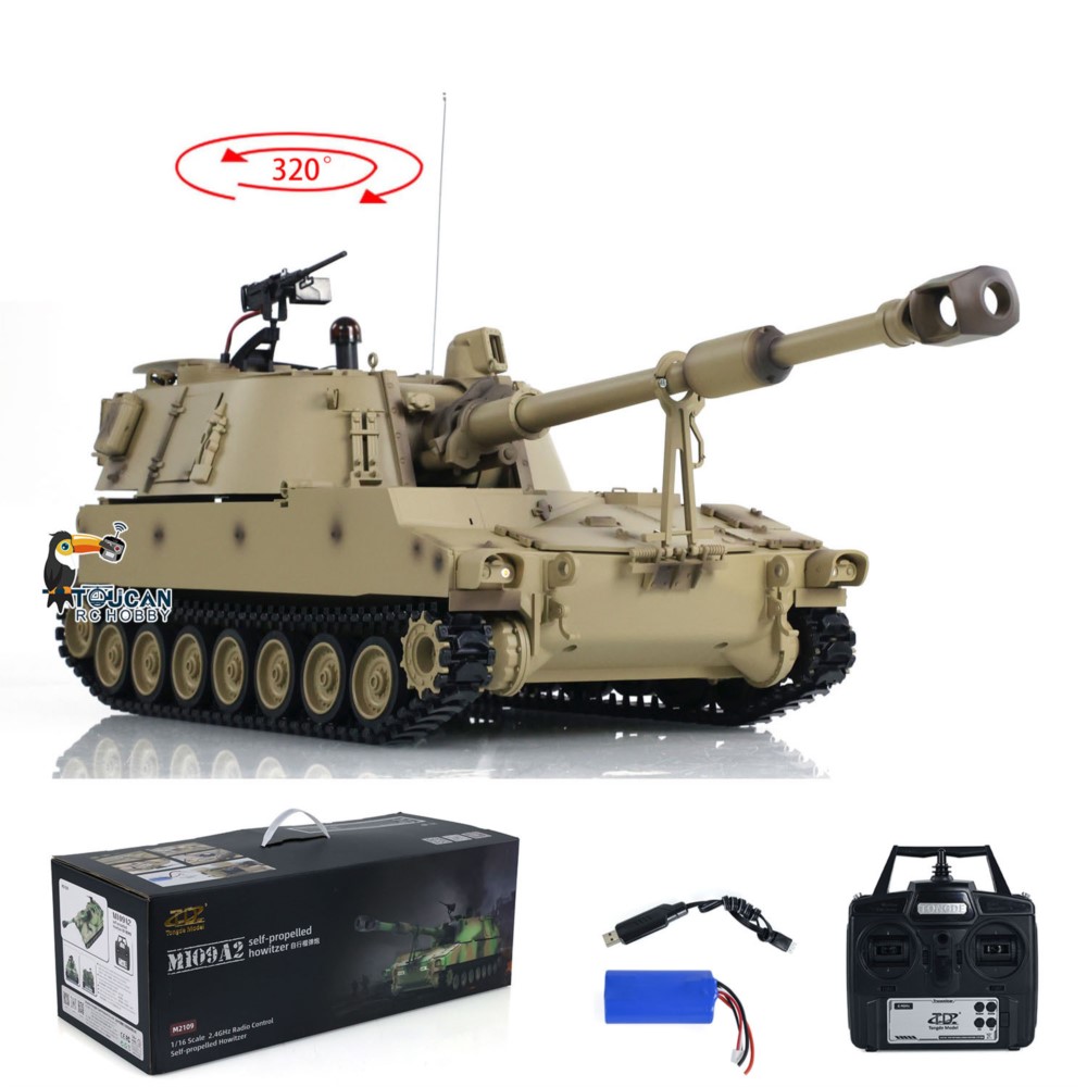 Tongde M109A2 RC 1/16 Militair - Rc Hobby Tank recensie en prijs