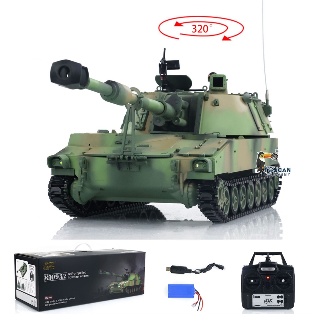 Tongde M109A2 RC 1/16 Militair - Rc Hobby Tank recensie en prijs