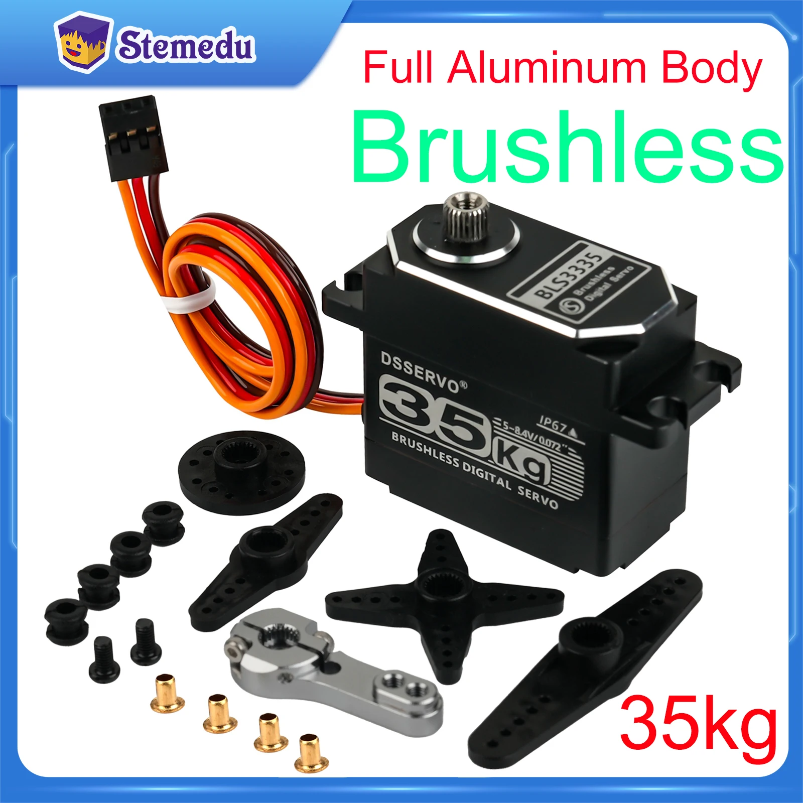 35KG BLS3335 digitale servomot - Rc Hobby Motors recensie en prijs