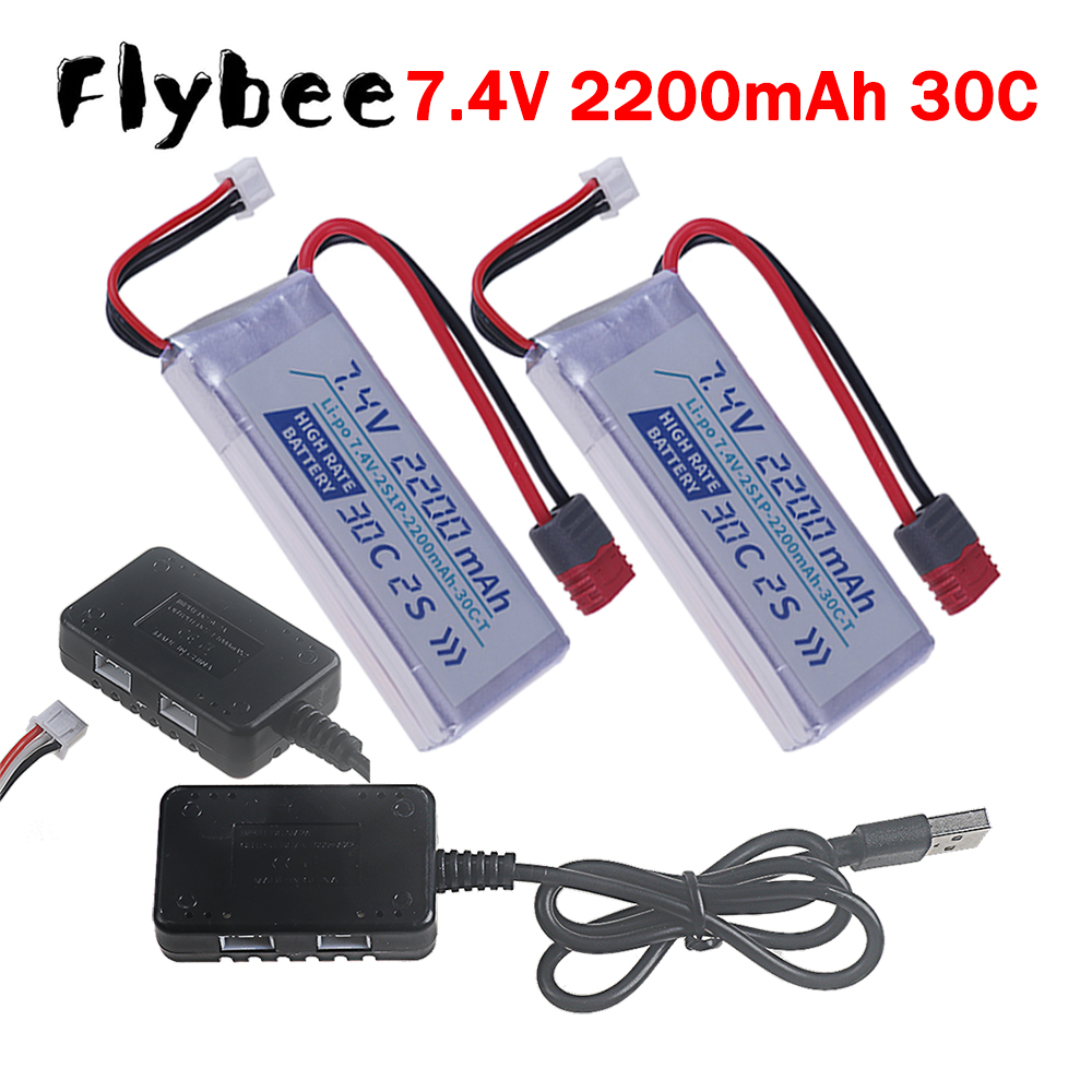 T PLUG HOGE RATE 30C 2200 mah  - Rc Hobby Helicopter recensie en prijs
