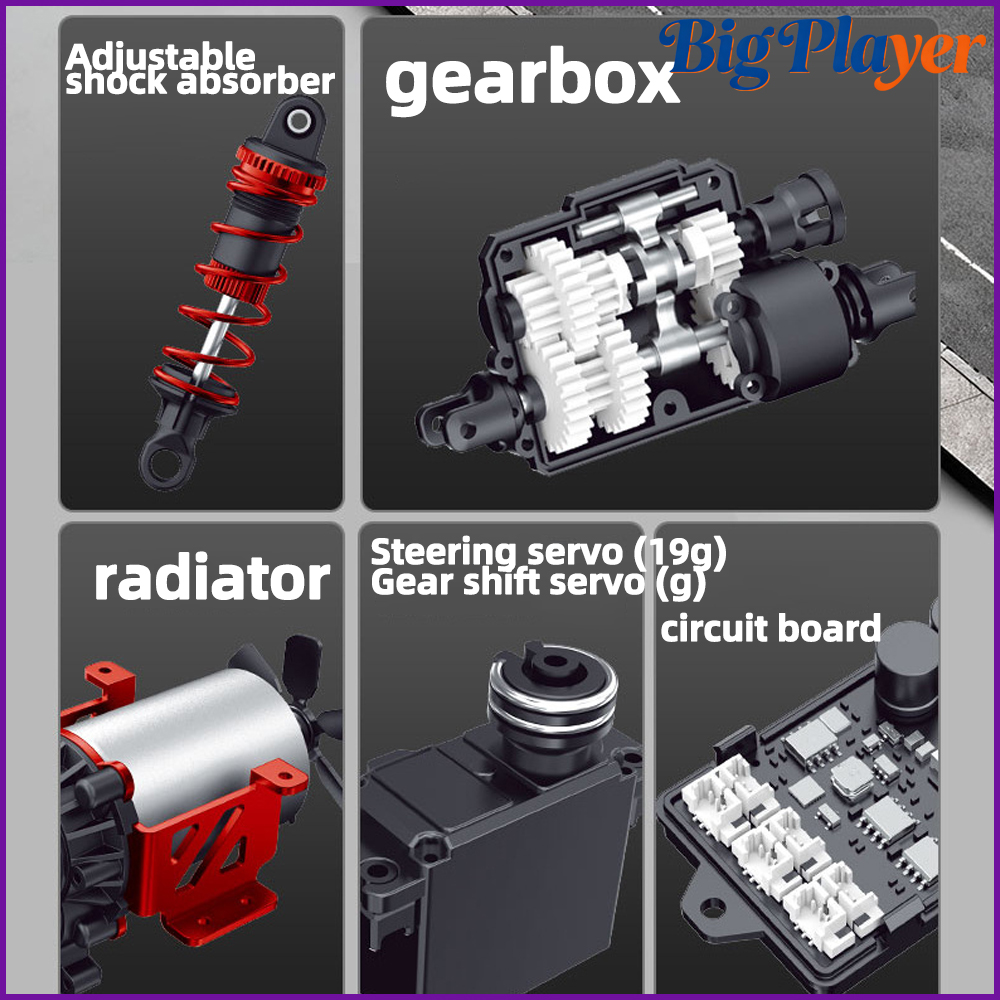 SG1009 SG1010 1/10 4WD RC auto - Rc Hobby Workbench recensie en prijs