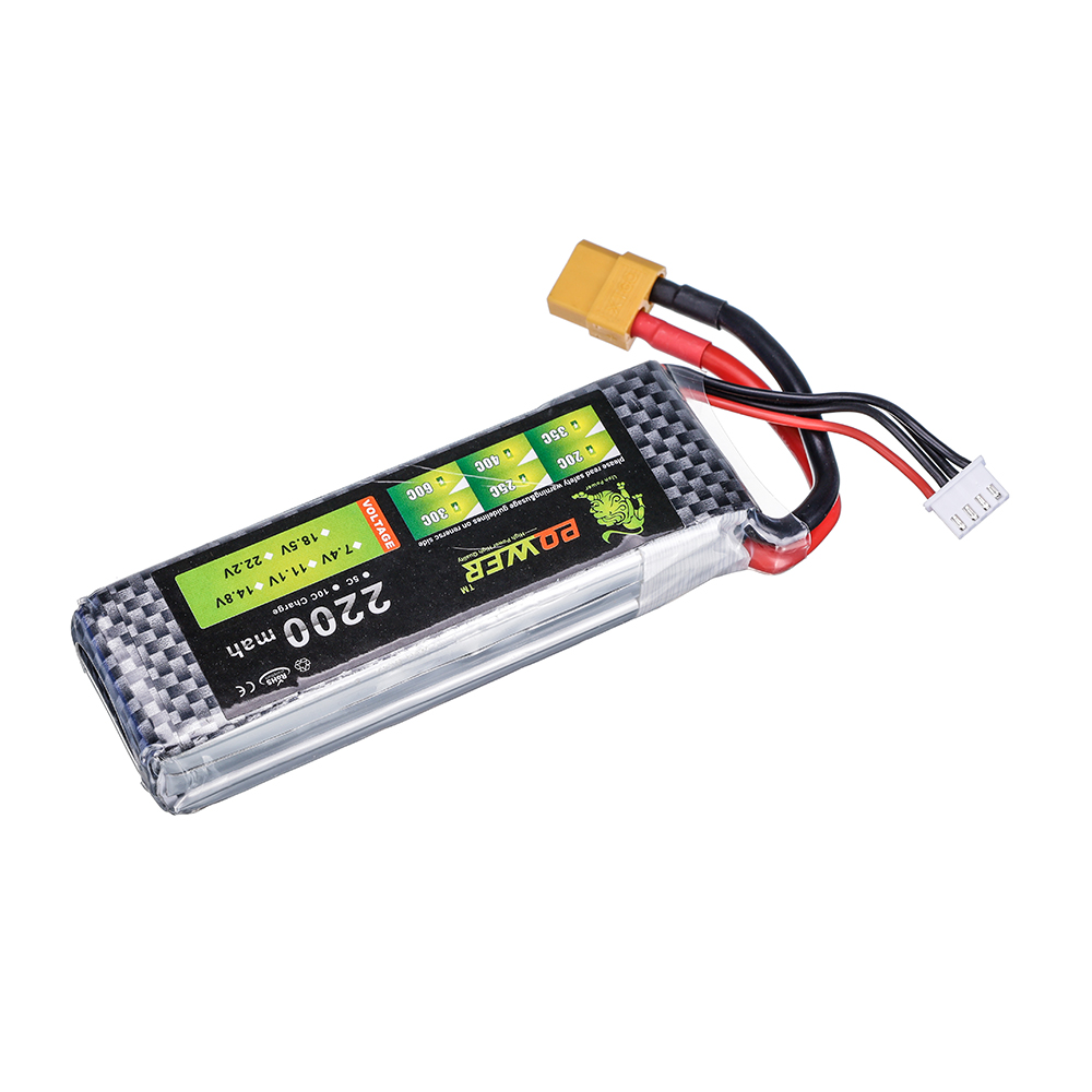 3S 11.1V 2200mAh 35C Lipo-batt - Rc Hobby Helicopter recensie en prijs