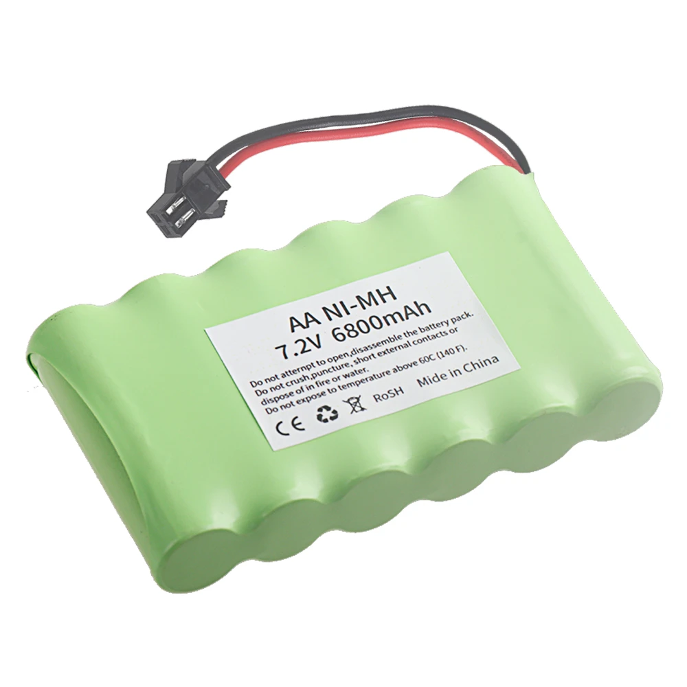 Ni-MH 7.2V 6800mAh SM-stekkerb - Rc Hobby Tank recensie en prijs