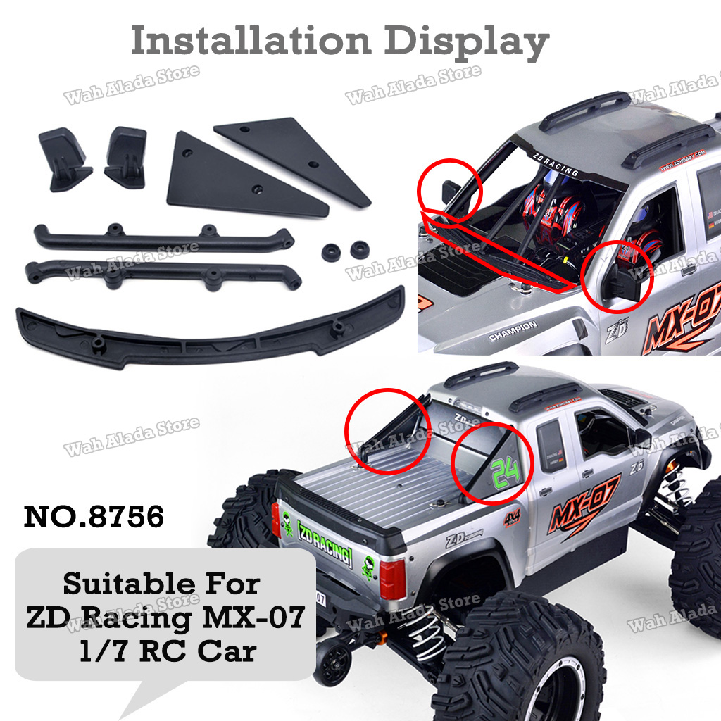 ZD Racing MX-07 1/7 RC Auto Be - Body Shell Rc recensie en prijs