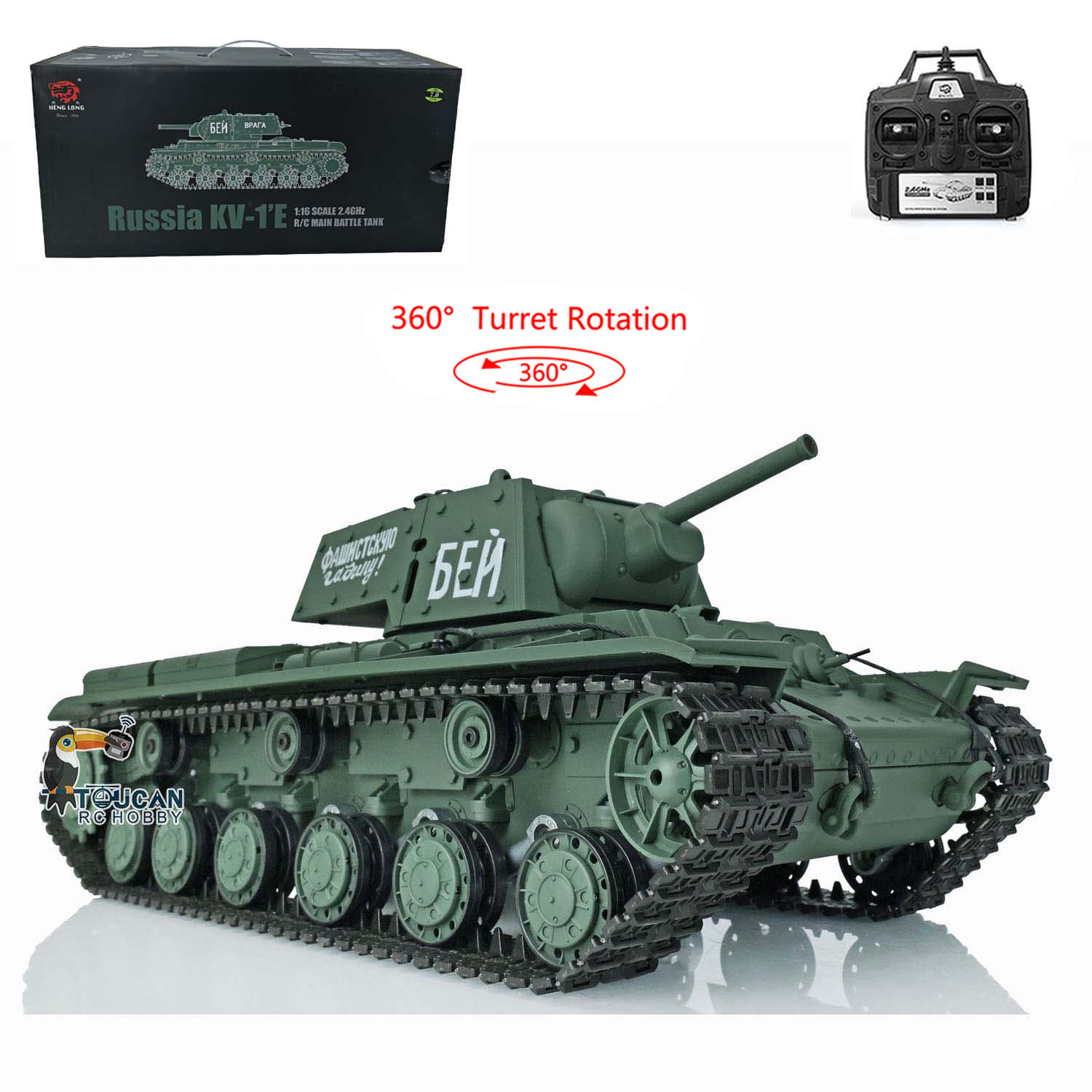1/16 Schaal 2.4G Heng Lange RC - Rc Hobby Tank recensie en prijs
