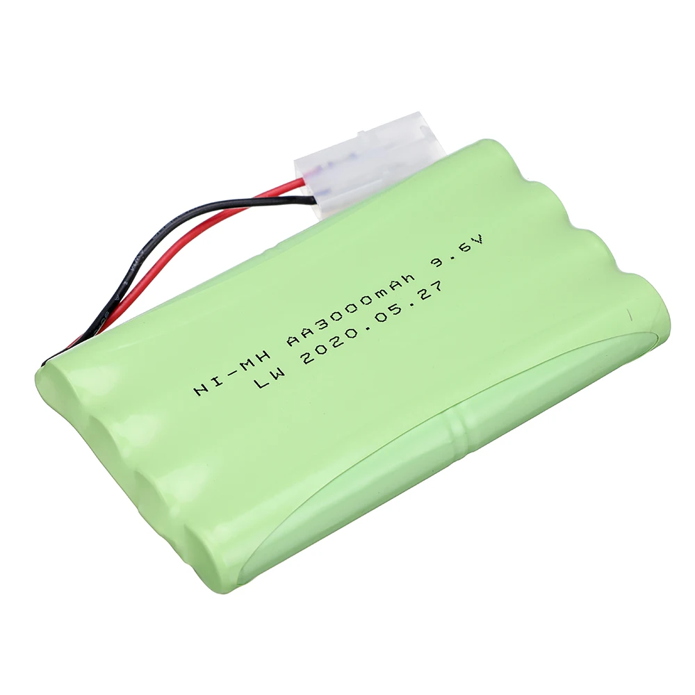 9.6V 3000mAh NiMH-batterij of  - Rc Hobby Tank recensie en prijs