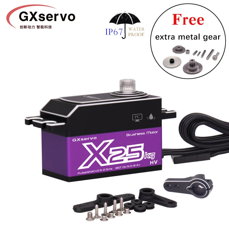 Laag profiel X25 GX 25KG borst - Body Shell Rc recensie en prijs