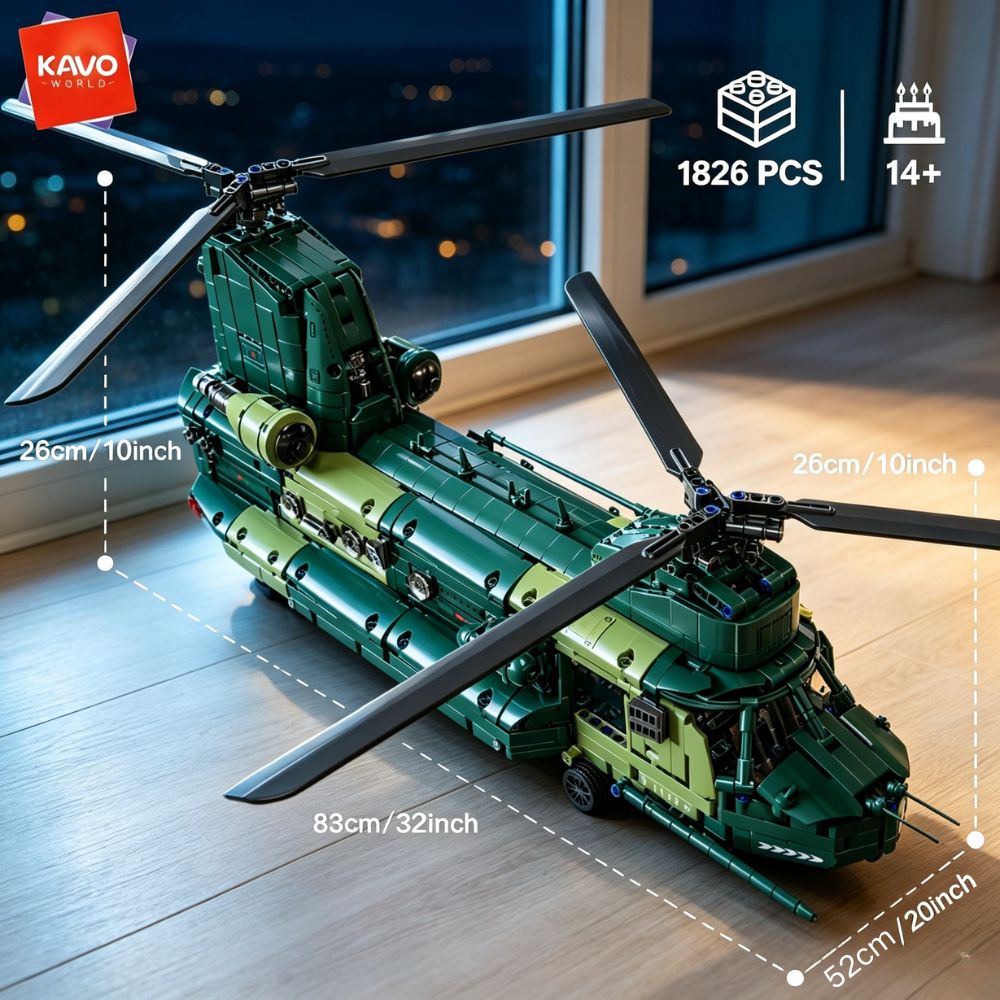 KAVOWORLD 1826-delige 32 inch  - Rc Helicopter Hobby Grade recensie en prijs